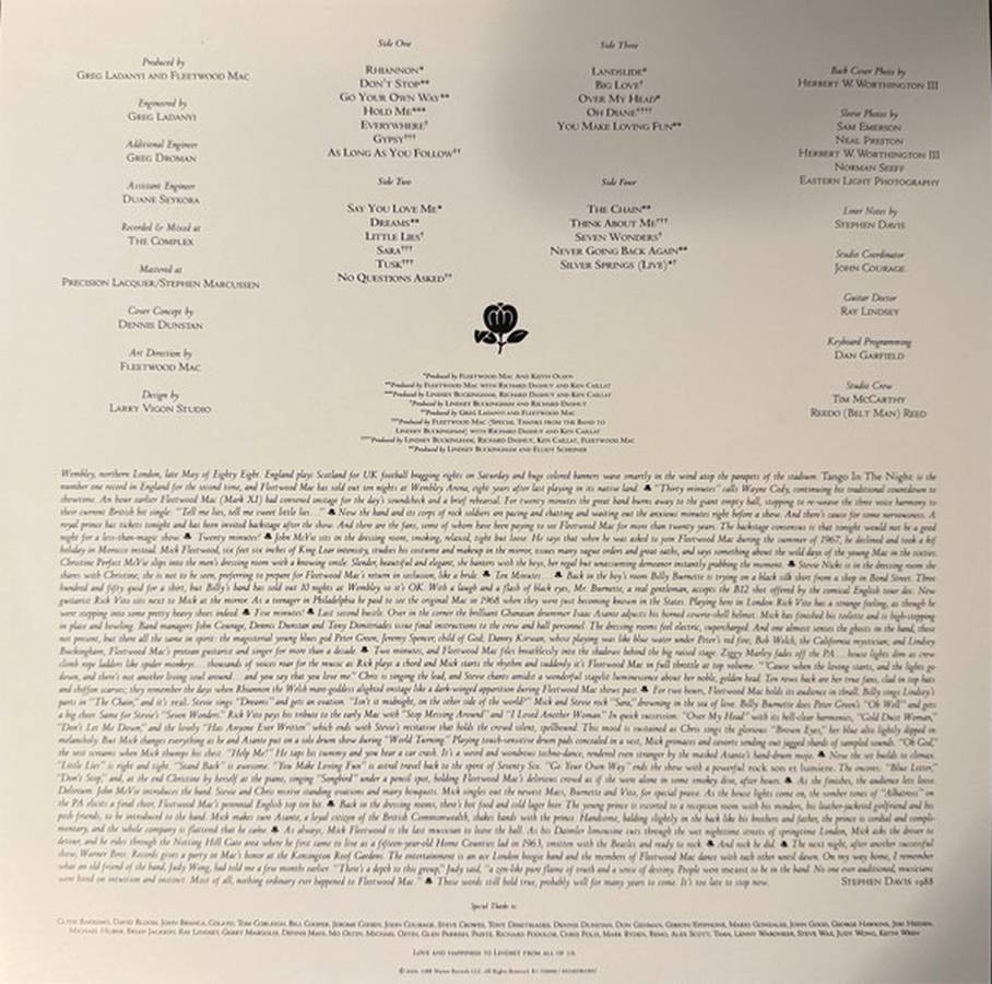 Fleetwood Mac – Greatest Hits (2LP deluxe, white)